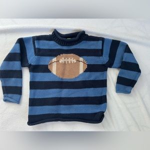Toddler Football Sweater 4T